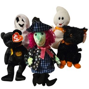 Halloween beanie babies lot